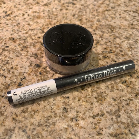 Kat Von D Makeup Sealed Kat Von D Eyeliner And Setting Powder